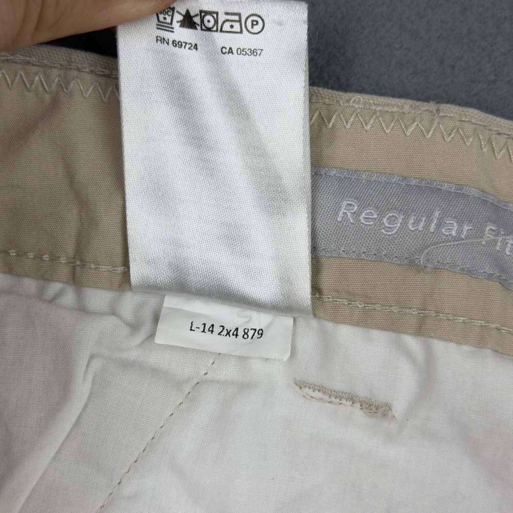 Columbia Mens 42x30 Regular Fit Chino Utility Pants Tan Khaki AM0183 Stretch - Picture 10 of 10